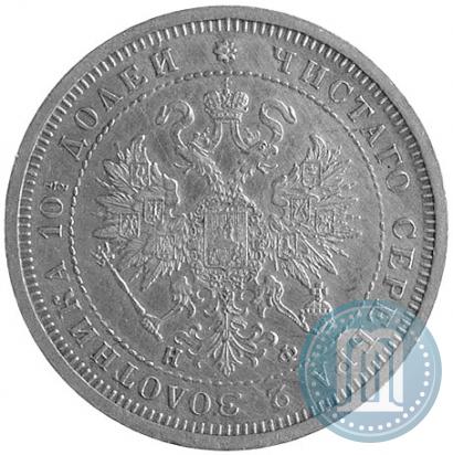 Фото Полтина 1880 года СПБ-НФ 