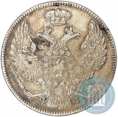 Picture 30 kopecks - 2 złotych 1838 year MW 