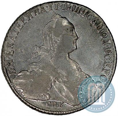 Picture 1 rouble 1774 year СПБ-ФЛ 