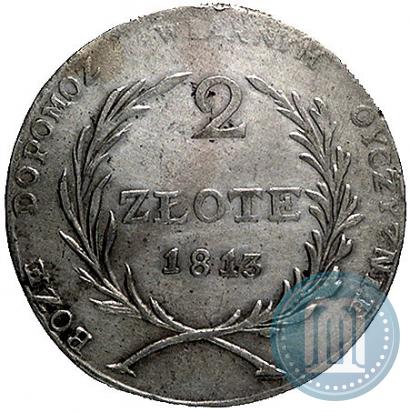 Picture 2 złote 1813 year  