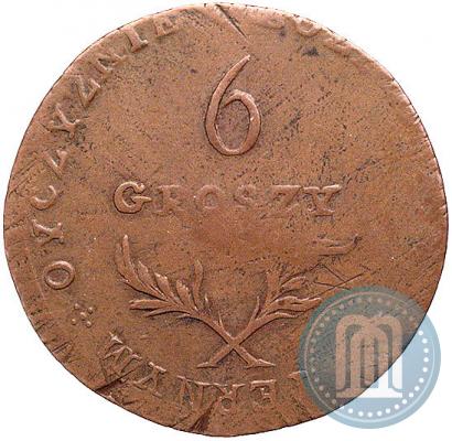 Picture 6 groszy 1813 year  