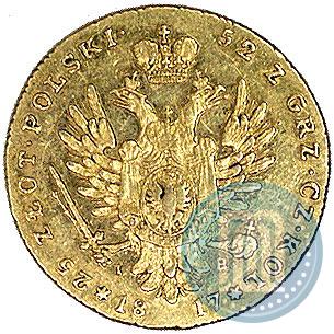 Picture 25 złotych 1817 year IB 