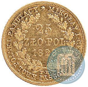 Picture 25 złotych 1828 year FH 
