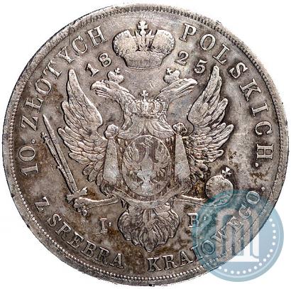 Picture 10 złotych 1825 year IB 