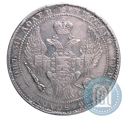 Picture 1,5 roubles - 10 złotych 1835 year НГ 
