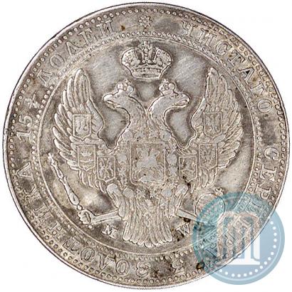Picture 3/4 roubles - 5 złotych 1838 year MW 