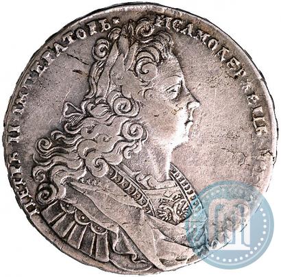 Фото 1 рубль 1728 года  "Тип 1727"