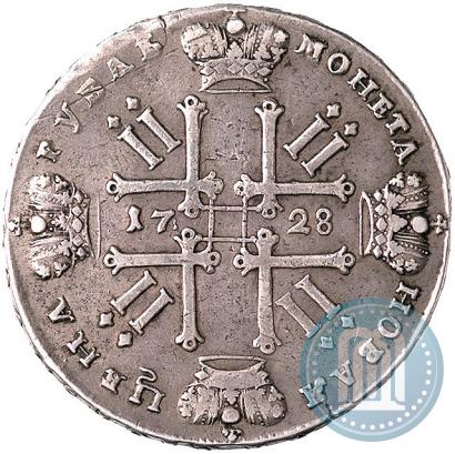 Picture 1 rouble 1728 year  "Type of 1728"
