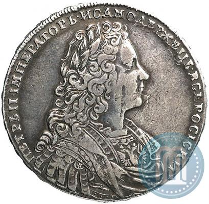 Фото 1 рубль 1729 года  "Тип 1728"