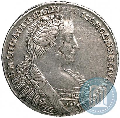 Фото Полтина 1733 года  