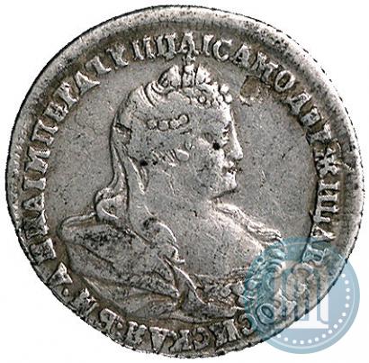Фото Полуполтинник 1739 года  