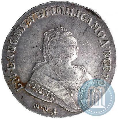 Picture 1 rouble 1751 year ММД 