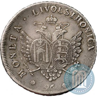 Фото 96 копеек 1757 года  "Ливонез"
