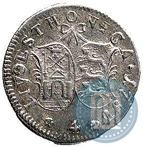 Фото 4 копейки 1757 года  "Ливонез"
