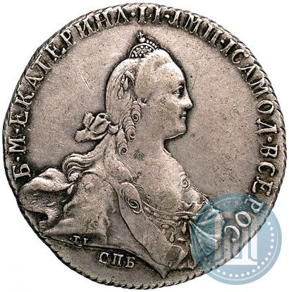 Фото 1 рубль 1772 года СПБ-ЯЧ-Т.I. 