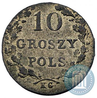 Picture 10 groszy 1831 year KG "Polish uprising"