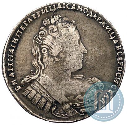 Picture 1 rouble 1733 year  