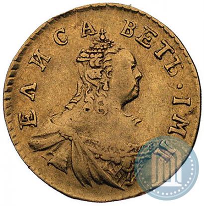 Фото Полтина 1756 года  