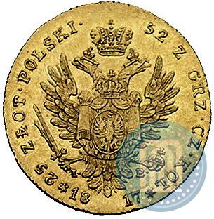 Фото 25 злотых 1817 года IB 