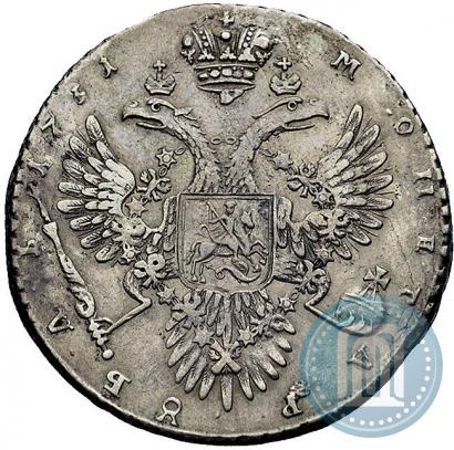 Picture 1 rouble 1731 year  
