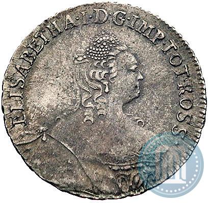 Picture 24 kopecks 1757 year  "For Livonia"