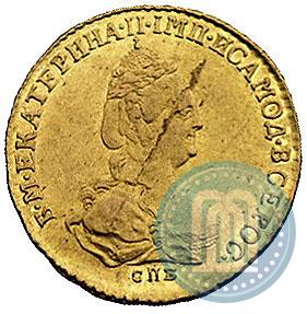 Picture 2 roubles 1785 year СПБ 