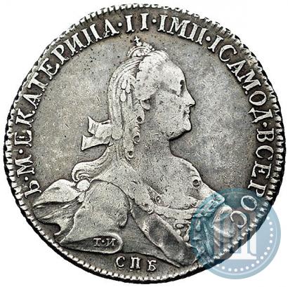 Фото 1 рубль 1776 года СПБ-ЯЧ 