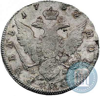 Picture 1 rouble 1783 year СПБ-ИЗ 