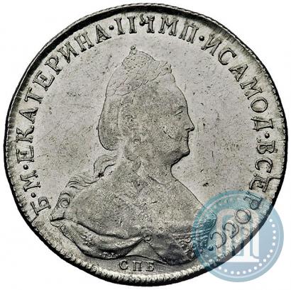 Фото 1 рубль 1795 года СПБ-АК 