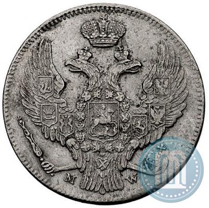 Picture 30 kopecks - 2 złotych 1839 year MW 