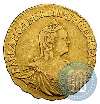 Фото 1 рубль 1756 года  