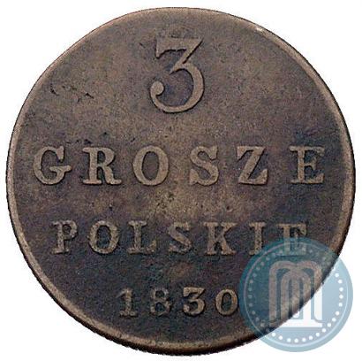 Picture 3 grosze 1830 year KG 