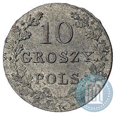 Picture 10 groszy 1831 year KG "Polish uprising"