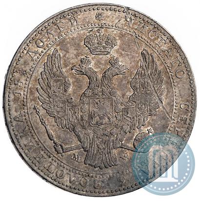 Picture 3/4 roubles - 5 złotych 1839 year MW 
