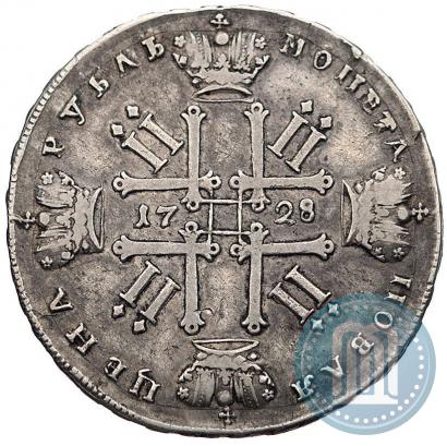 Фото 1 рубль 1728 года  "Тип 1728"