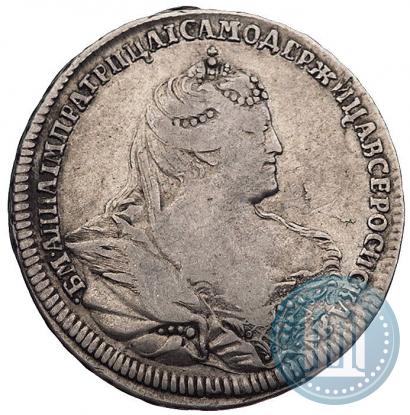 Picture Poltina 1739 year  "Moscow type"