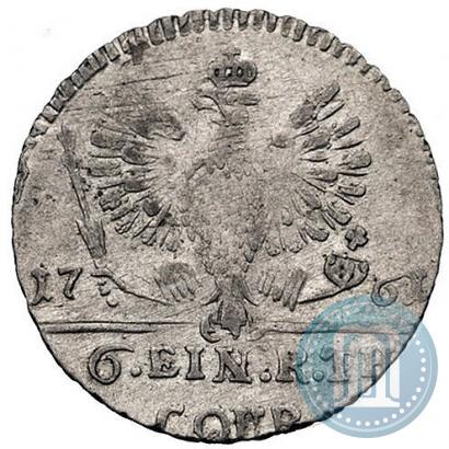 Picture 1/6 Thaler 1761 year  
