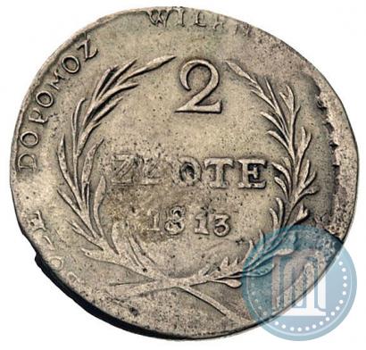 Picture 2 złote 1813 year  