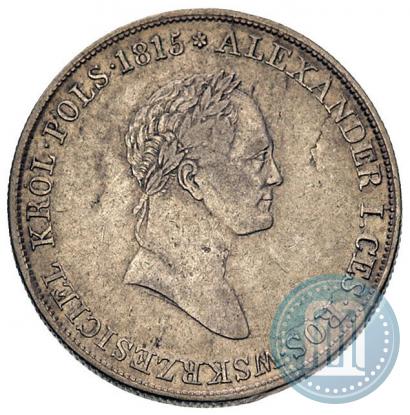 Picture 5 złotych 1831 year KG 