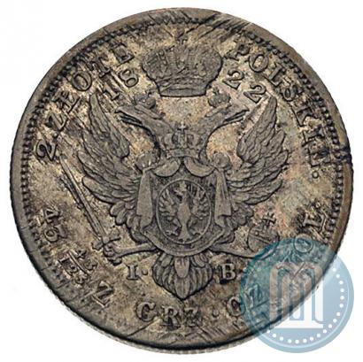 Picture 2 złote 1822 year IB 