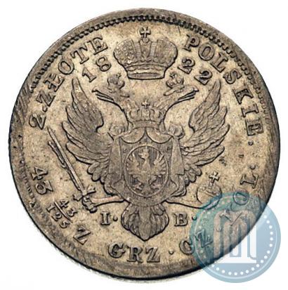 Picture 2 złote 1822 year IB 