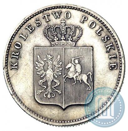Picture 2 złote 1831 year KG "Polish uprising"