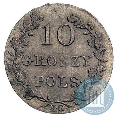 Picture 10 groszy 1831 year KG "Polish uprising"