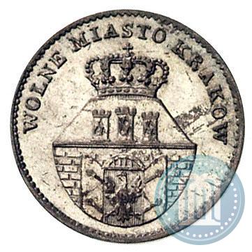 Фото 5 грошей 1835 года  "Свободный город Краков"