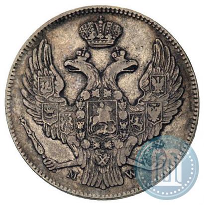 Picture 30 kopecks - 2 złotych 1839 year MW 