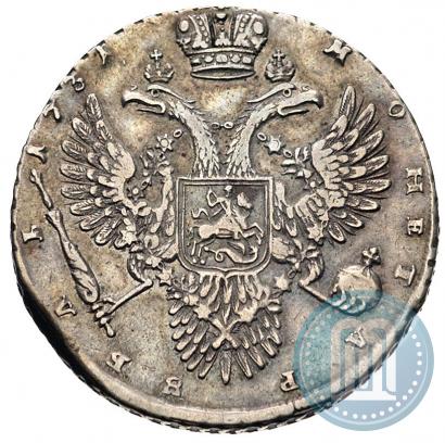 Picture 1 rouble 1731 year  