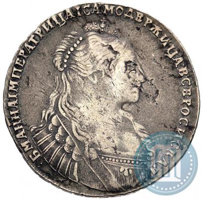 Фото 1 рубль 1735 года  