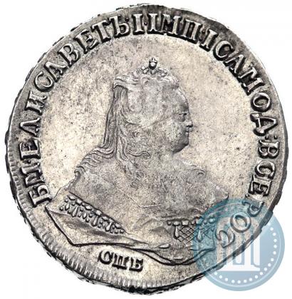 Picture 1 rouble 1749 year СПБ 