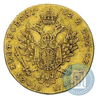 Picture 25 złotych 1817 year IB 