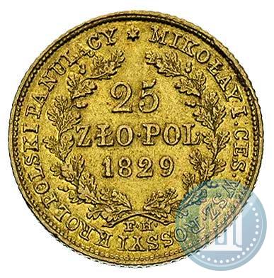 Picture 25 złotych 1829 year FH 